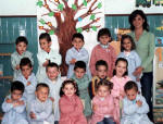 Nios de 3 a 4 aos del colegio de Venta del Moro, ao 2006