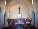 Interior Iglesia antes de las obras de restauracin de 1.997.