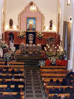 Interior Iglesia da de la Virgen de Loreto.10 de Diciembre 1.986.