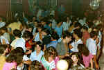 Sesin de baile en la Discoteca Yucatan.Dcada de los 80.